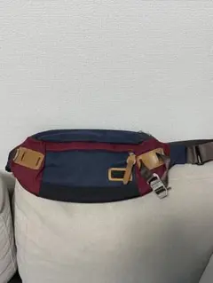master-piece ボディバッグ ネイビー・ワインレッド