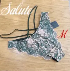 【サルート】レースTバックショーツ　M 新品未使用タグ付き