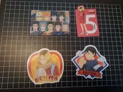 24-8 ハイキュー！！カード&シールステッカー(4)