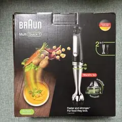 【新品・未使用・未開封】BRAUN Multi Quick 7 MQ7005Xのサムネイル
