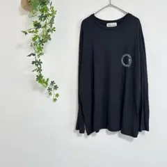 ［gelato piqué］ジェラートピケ ルームウェア長袖パンツセット（F）黒