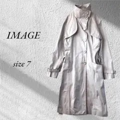 IMAGE トレンチコート サイズ7 ベージュ ビジネス アウター 492のサムネイル