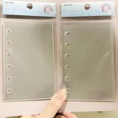 MERING メリング A7 透明シール台紙 ソフトタイプ 20枚入り×2