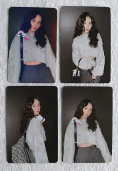 BLACKPINK ジス JISOO トレカ 韓国限定 4枚セット No.626