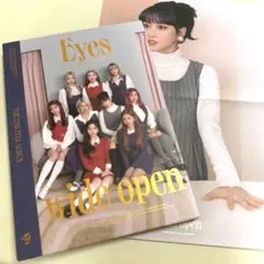 TWICE eyes wide open CD レーベル　ポスター　モモ　セット