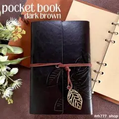 手帳　A6　ノート　ジャンクジャーナル　日記　クロッキー帳　アルバム　クラフト紙のサムネイル