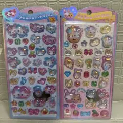 まじかるみゆちゃん フワフワらびちゃん うるちゅるPOP SEAL 2枚セット
