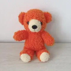 限定 BEAMS × 童心 コラボ ぬいぐるみ クマのフカフカ オレンジ