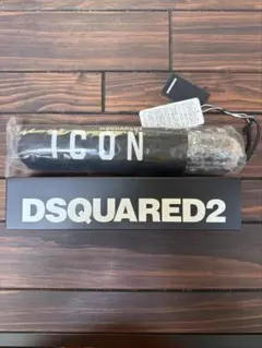DSQUARED2 ICON ブラック折りたたみ傘 - メルカリ