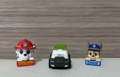 パウ•パトロール　バスボール　ガチャガチャ　3点セット