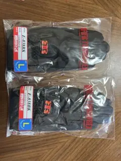 TONBOREX 合成皮革製手袋 E-838BK Lサイズ　×2双のサムネイル