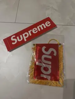 Supreme ミニペナント ステッカーセット