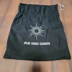 49 AV 준코 시마다 드로우스트링 백 블랙