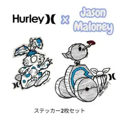 Hurleyステッカー2枚セット