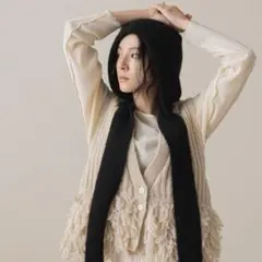 LOWRYS FARM フードマフラー