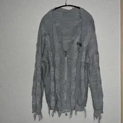 カーディガン グレー フリーサイズ レディース