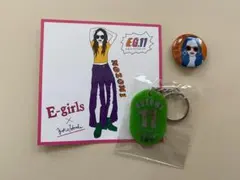E-girls フォトカード&缶バッチ