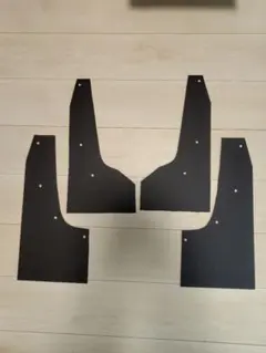新型デリカミニ BA系専用 自作マッドフラップ レッド - メルカリ