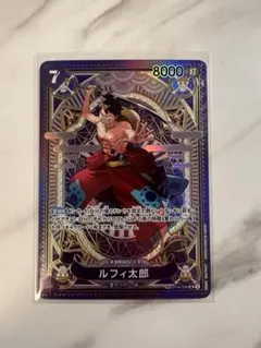 ワンピースカード　神速の拳　ルフィ太郎SR SP