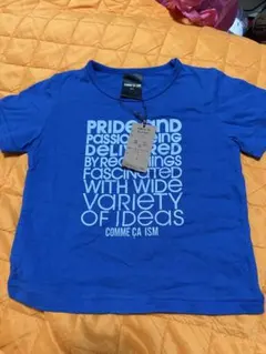 COMME CA ISM キッズ Tシャツ ブルー 90