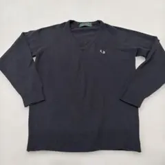 フレッドペリー Vセーター　イングランド製　90s