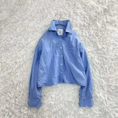 きのり様　専用 ユニクロ　オックスフォード　長袖　JWA 青シャツ　M