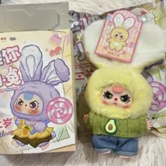 ② BabyThree ベビースリー マカロン ぬいぐるみ 2体セット