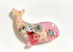 再販不可。うさぎ☆ミニヒトデ☆レジンヘアゴムブローチ - メルカリ