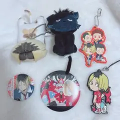 ハイキュー！　音駒当時品まとめ売り　研磨　黒尾