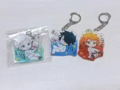 約束のネバーランド　アクリルキーホルダー　エマ　レイ　ノーマン