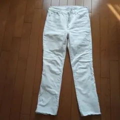 ミラオーウェン白ストレートデニムのサムネイル