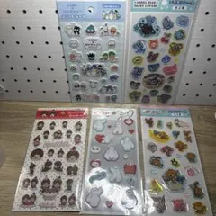 しろたん×はぴだんぶい モンチッチ ベイマックス ANGEL￼BLUE