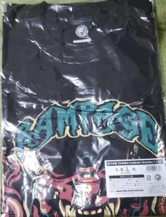 鷹木信悟 「BURNING RAMPAGE DRAGON」 Tシャツ