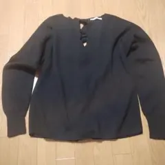 KBF バックリボンニット