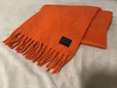 Paul Smith モヘアブレンドマフラー オレンジ