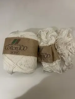 Cotton 100 ソフト ホワイト 40g