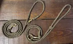 リード　ショルダーリード　セット　犬　パラコード　ハンドメイド　kdog