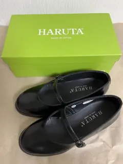 HARUTA ハルタ　ワンストラップシューズ　SF341B ブラック