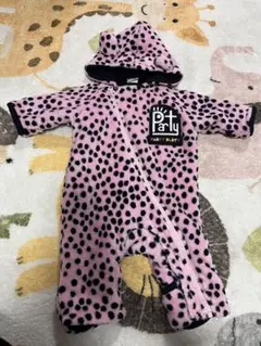 PARTY PARTY フード付きロンパース 70