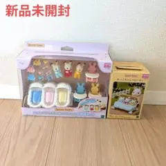 ショコラウサギのみつごちゃん　お世話セット　みつごちゃんベビーカー