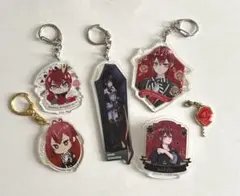ツイステッドワンダーランド　リドル　アクリルキーホルダー　アクリルバッジ　セット