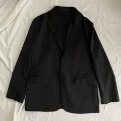美品　ユニクロ　感動ジャケット　メンズ　XL ブラック　黒のサムネイル