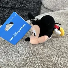 ディズニーリゾート　ファンキャップミッキー　キーチェーン