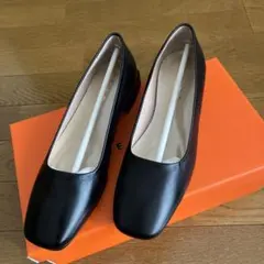 REMME/レメスクエアトゥ パンプス ブラックのサムネイル