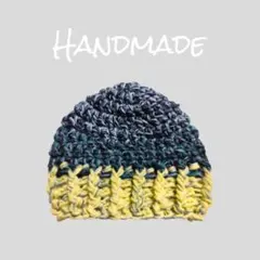 ハンドメイド ニット帽