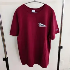 【オススメ】 チャンピオン 半袖Tシャツ ワインレッド XL