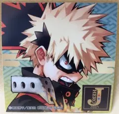 ヒロアカ　ジャンプショップ　Jヒーロー夏祭り　原作　特製ステッカー　爆豪勝己