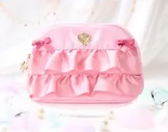 Aikatsu! ピンクフリルポーチ　一番くじ　ラストワン B賞 Ｃ賞 セット