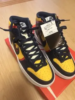 【新品タグ付】NikeDunkHighUpMichigan WMNS10.5のサムネイル