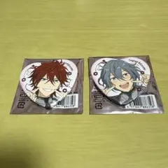 あんスタ　スタフォニ　天城燐音&椎名ニキ　ハート型缶バッジ